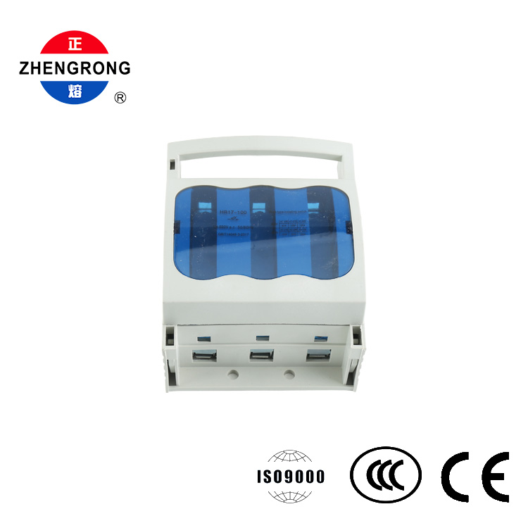 3 Kutuplu Sigortalı Anahtar Ayırıcı 100A 690V DIN Ray