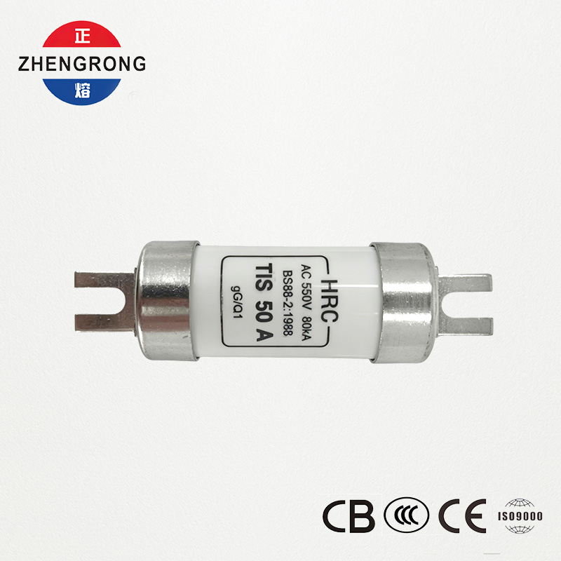 550V 50A Bıçak Tipi HRC Sigorta | BS88-2:1986 | 80kA