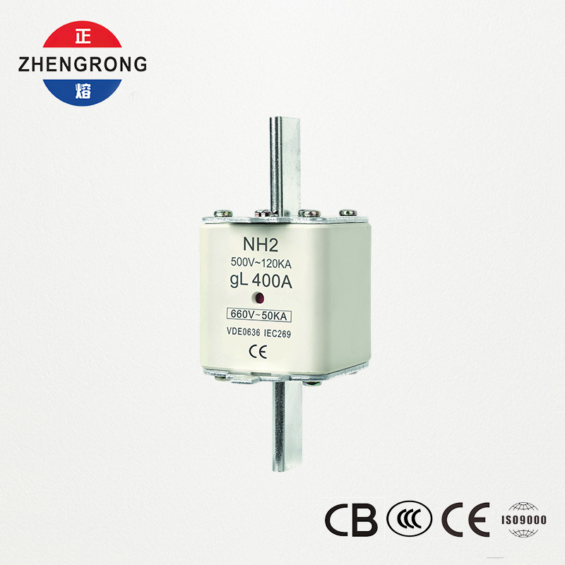 CE ve IEC Sertifikalı Sigorta Bağlantısı NH2 660V 400A Yüksek Kesme Kapasitesi