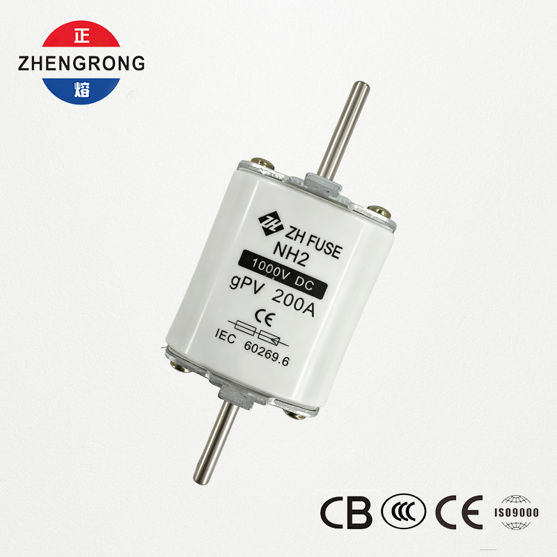 NH2 200A 1000V DC gPV Fotovoltaik Sigorta Bağlantısı - IEC 60269.6 Sertifikalı