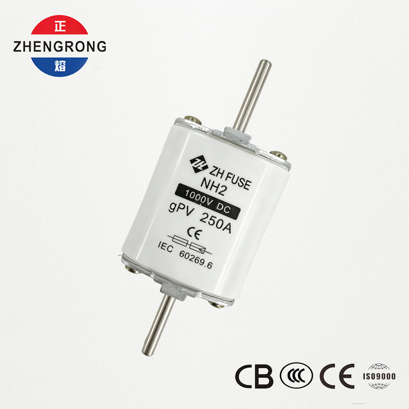 NH2 250A 1000V DC gPV Fotovoltaik Sigorta Bağlantısı - IEC 60269.6 Sertifikalı