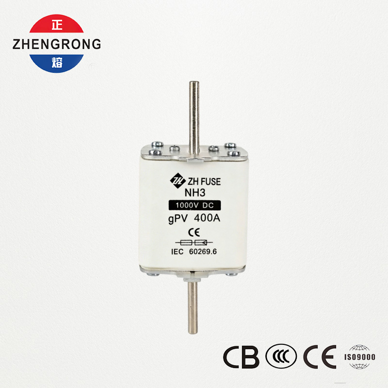 Solar PV Sistemleri için NH3 1000V DC 400A gPV Sigorta