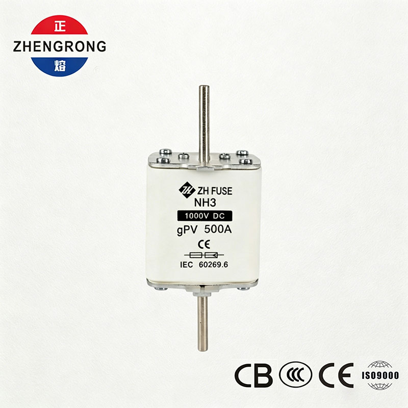 Solar PV Sistemleri için NH3 1000V DC 500A gPV Sigorta
