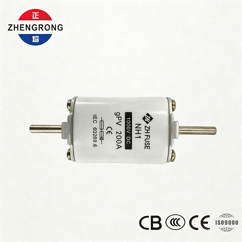 PV DC Sigorta NH1 200A 1000V | CE ve IEC 60269.6 Güneş Panelleri için Onaylandı