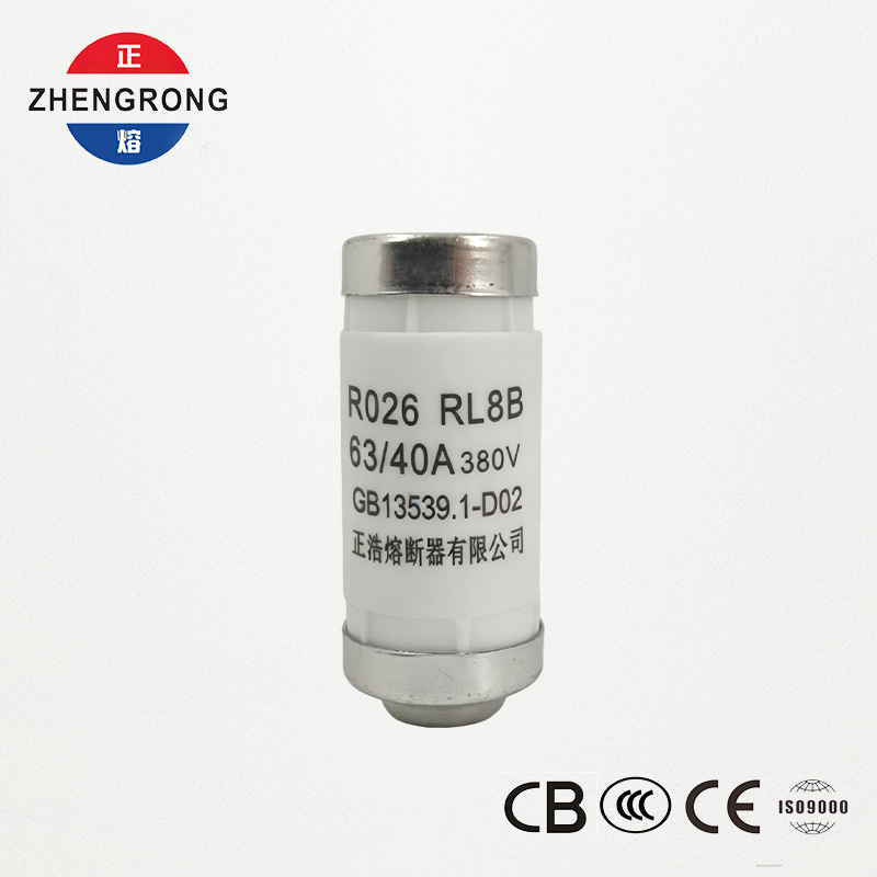 RL8B R026 40A 380V D02 Silindirik Sigorta