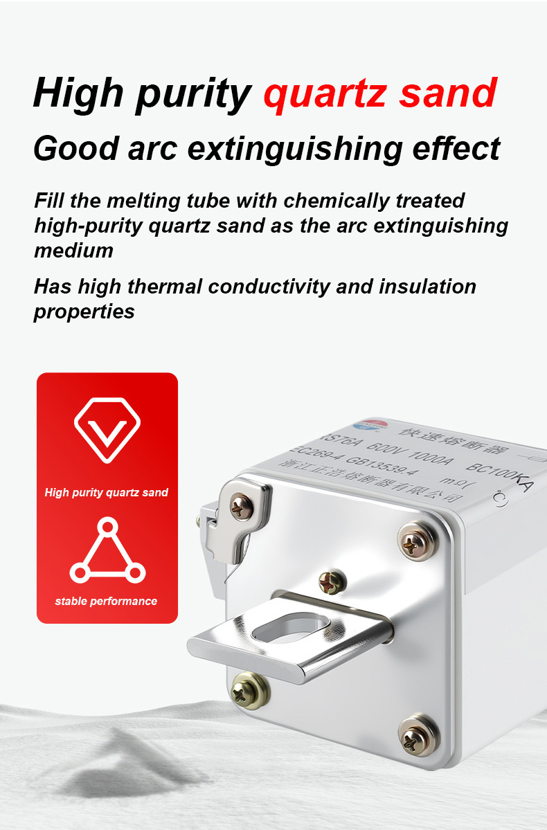 RS76A 600V 100A BC100KA Sigorta Bağlantıları