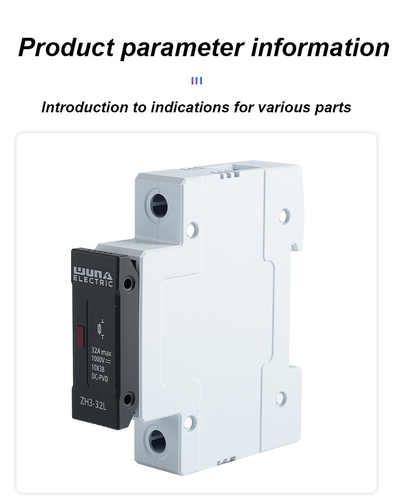 ZH32L DC 1000V Sigorta Tutucu